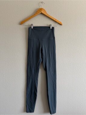 lululemon athletica high-waist leggings in dark gray